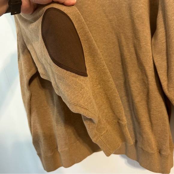 Men’s size 2XL Cremieux Tan Zip Up Sweater with Mock Neck. Reversible.‎ - Picture 5 of 7